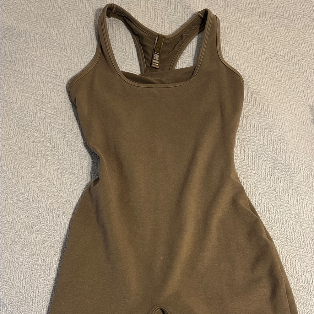 SKIMS Olive Jumpsuit